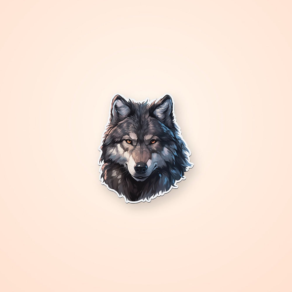 Wolf Art Sticker