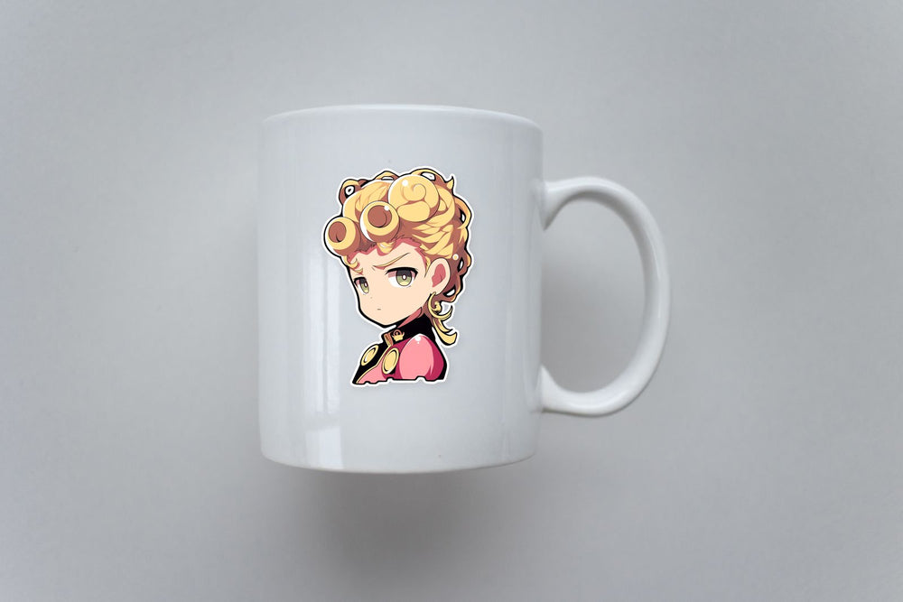 Jojo Bizarre Chibi Giorno Giovanna Sticker