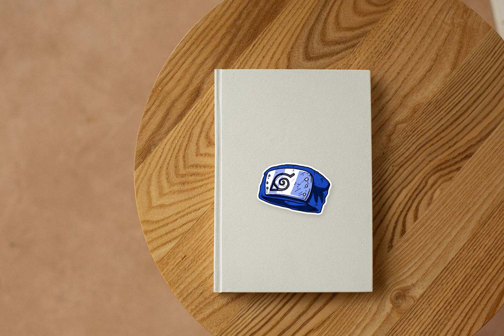 Naruto Hidden Leaf Headband Sticker
