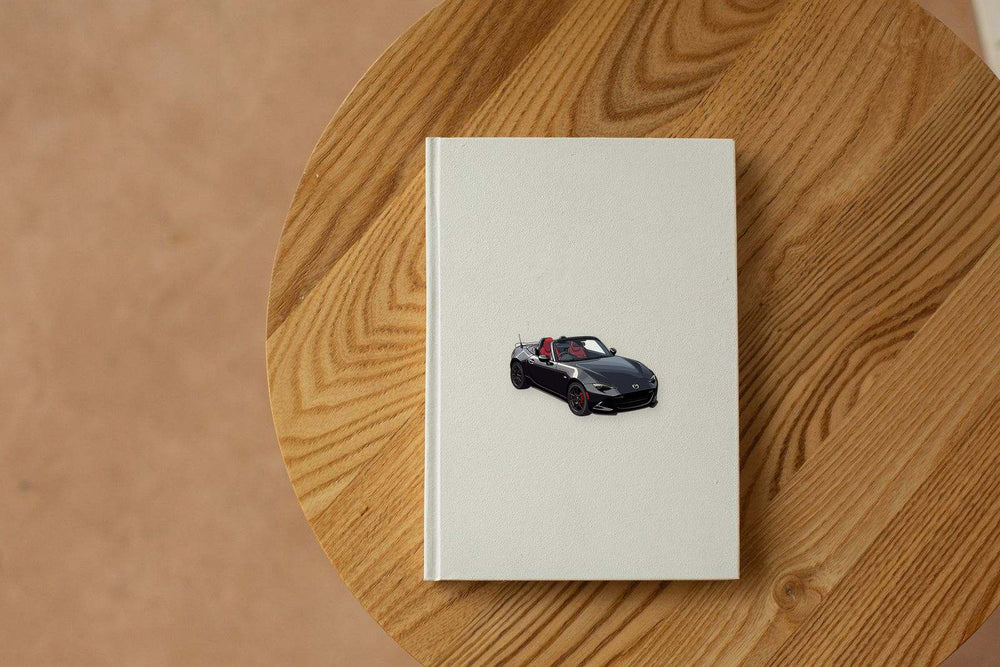 Black Mazda Mx-5 Car Sticker