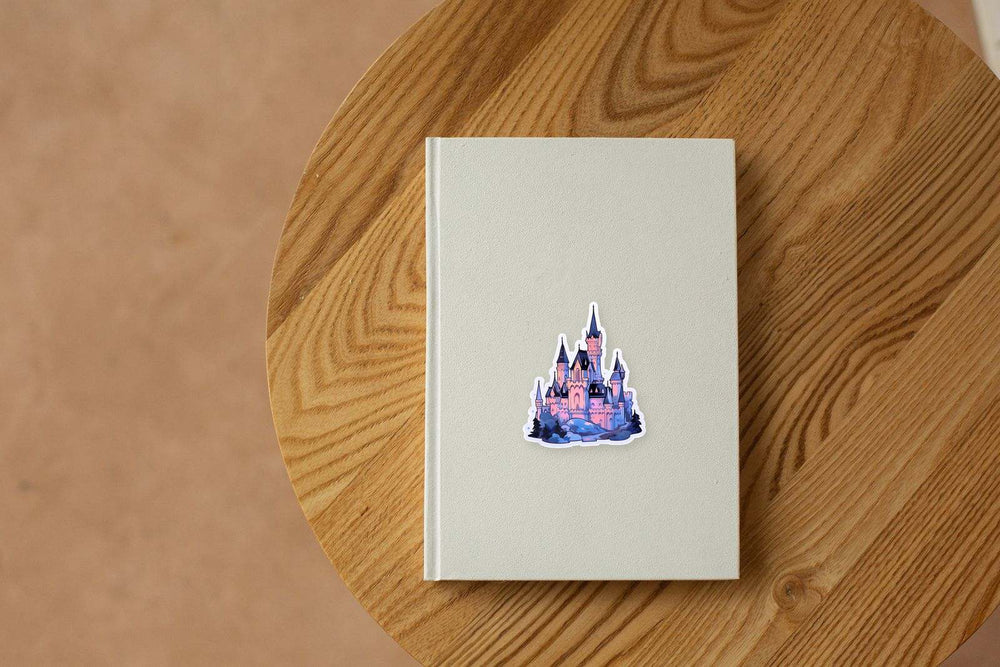Pastel Castle Aesthetic Sticker