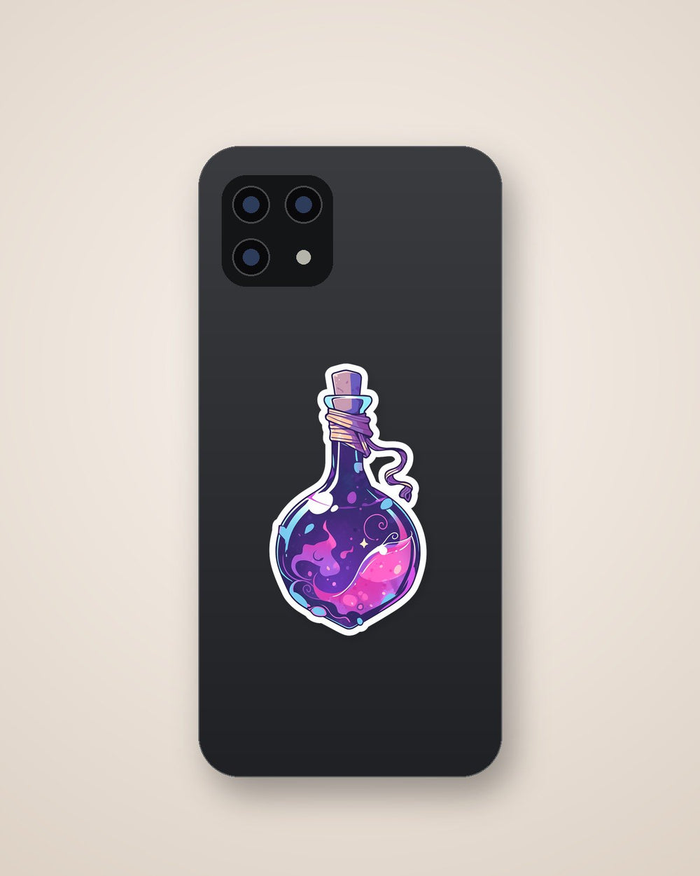 Purple Wizard Potion Sticker
