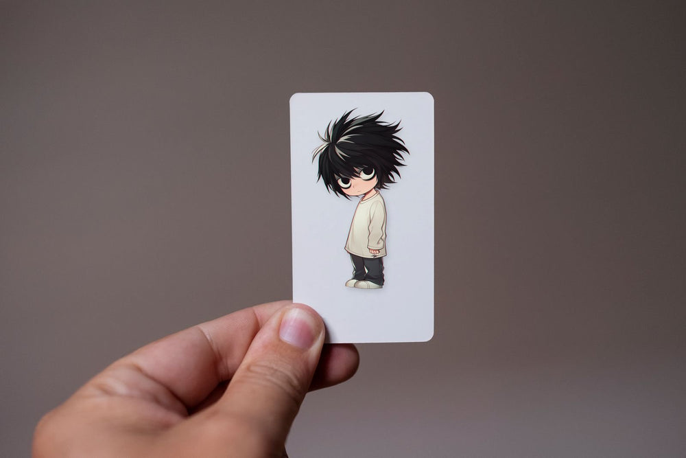 Chibi L Death Note Standing Sticker
