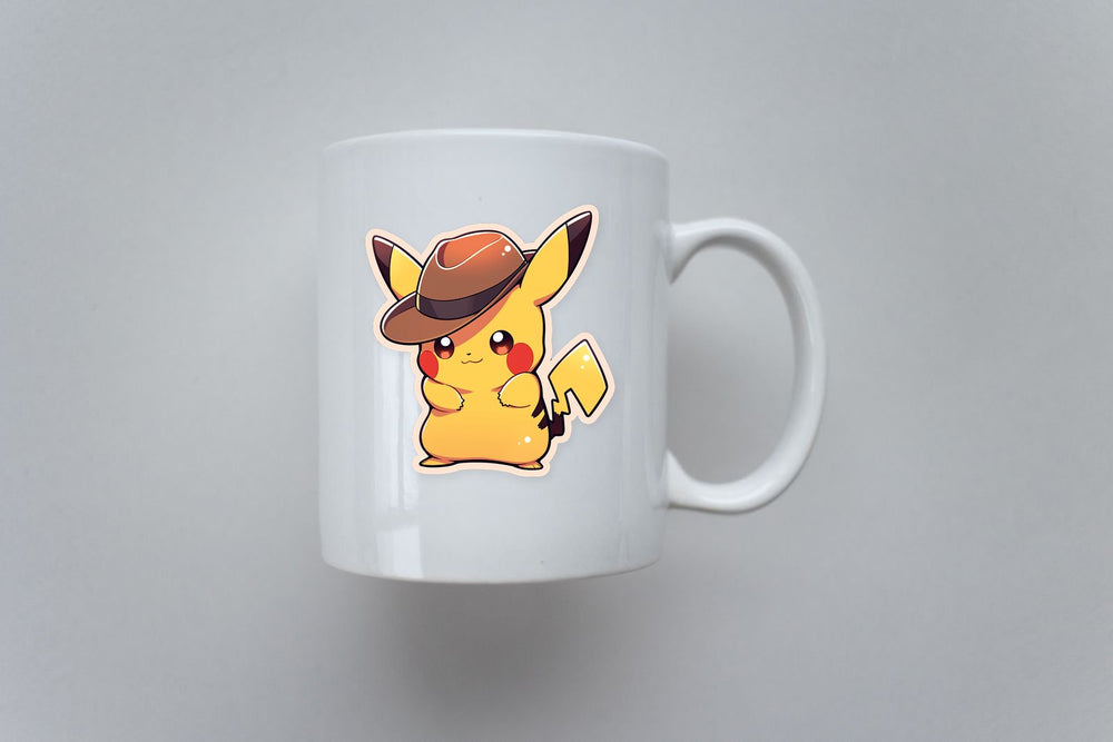 Pokemon Pikachu in Hat Sticker