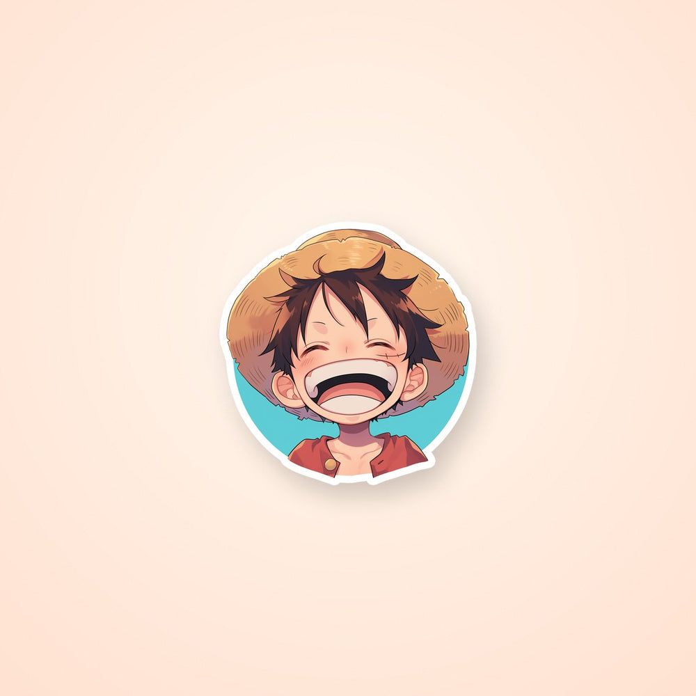 Luffy Rofl Clipart Sticker