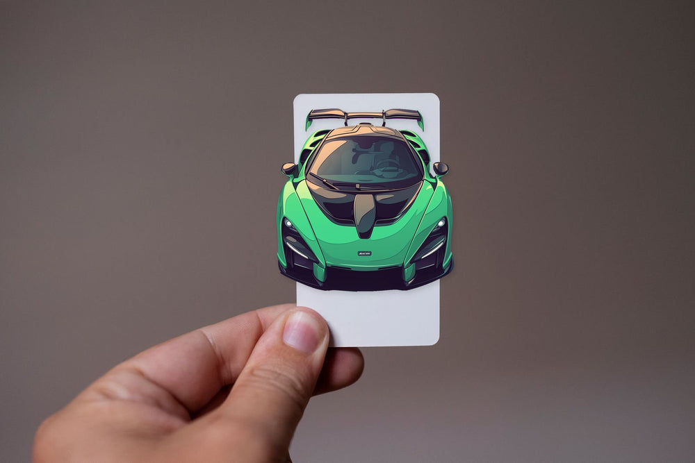 Mclaren Senna Front View Sticker