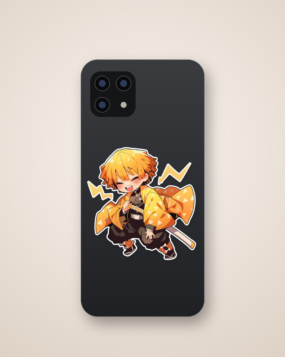 Zenitsu Agatsuma Lightning Demon Slayer Sticker