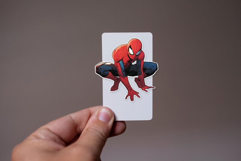 Spiderman Action Hero Sticker