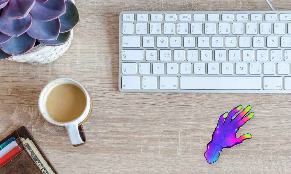 Aesthetic Colorful Hand Sticker