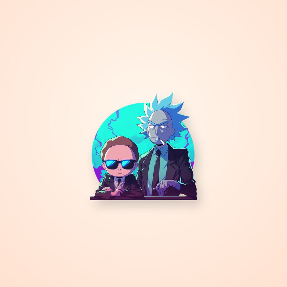 Rick and Morty Interdimensional Friends Sticker