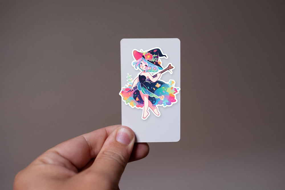 Aesthetic Forest Witch Sticker