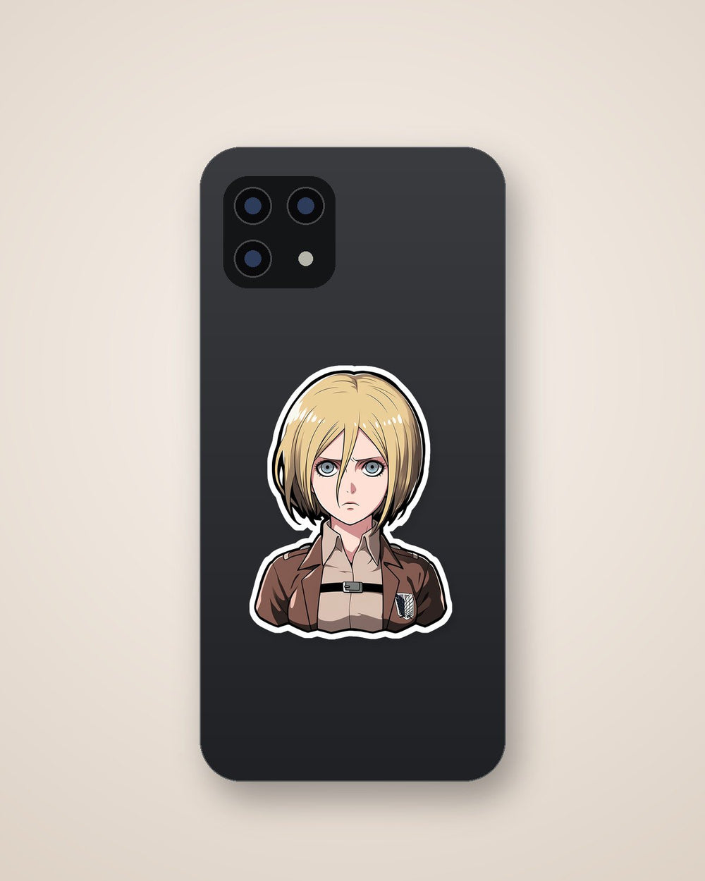 Attack on Titan Angry Historia Reiss Sticker