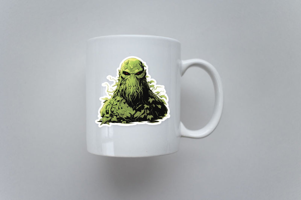 Swamp Thing Green Monster Sticker