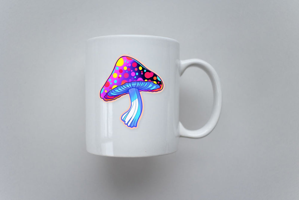 Trippy Mushroom Sticker
