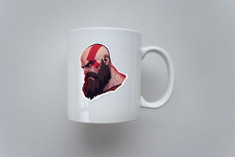 God of War Brutal Kratos Sticker
