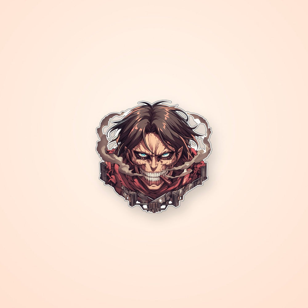 Eren Founding Titan Form Sticker