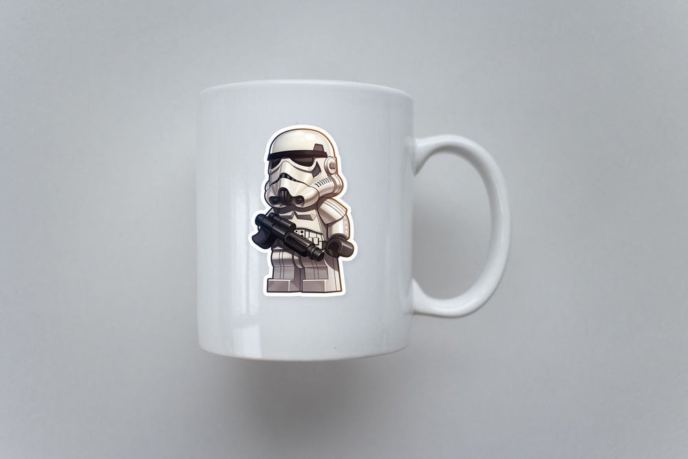 Stormtrooper Lego Warrior Sticker
