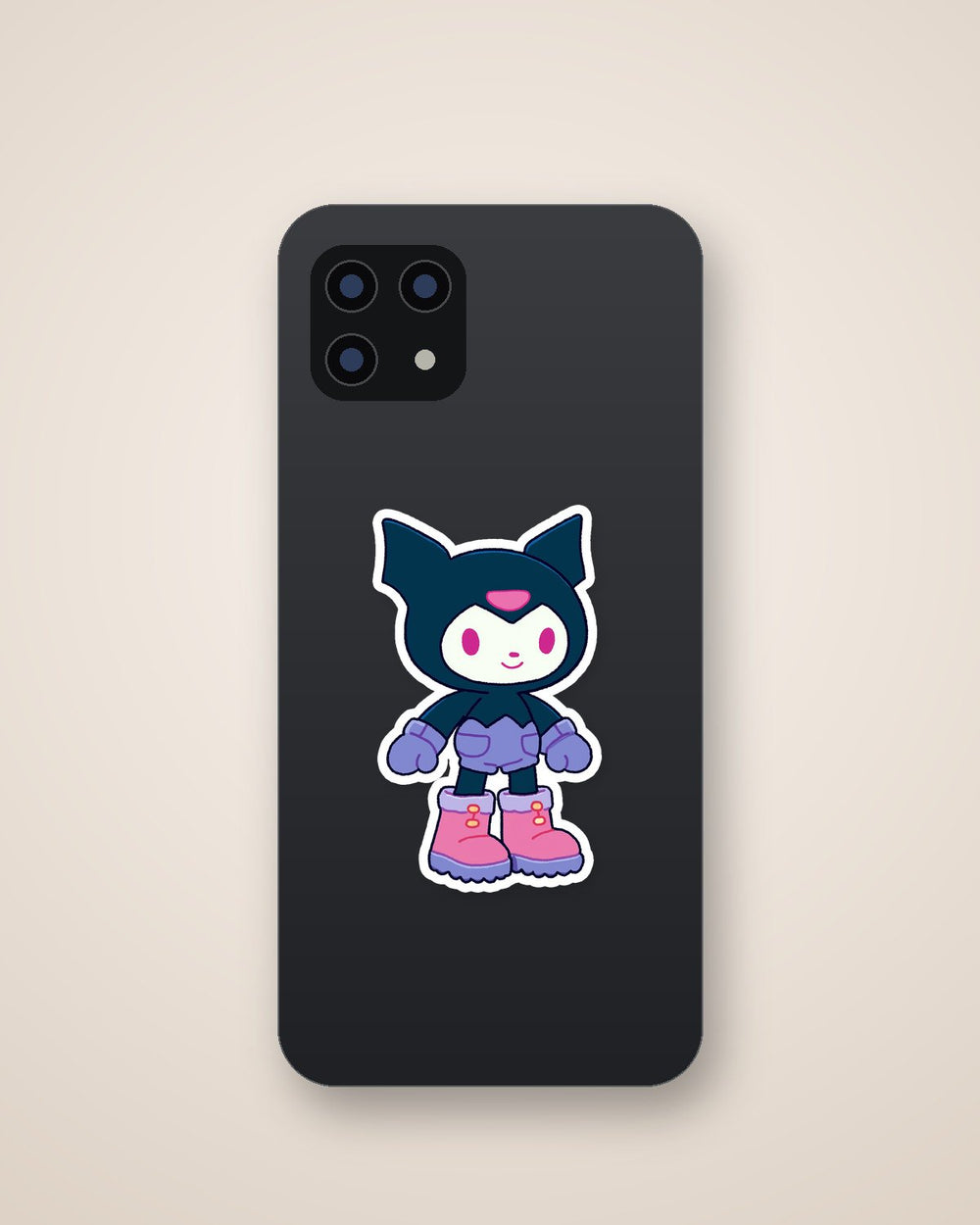 Kuromi Winter Boots Sticker