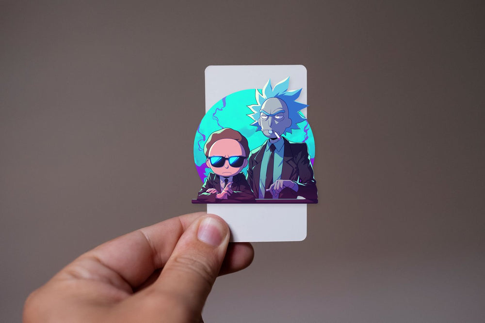 Rick and Morty Interdimensional Friends Sticker