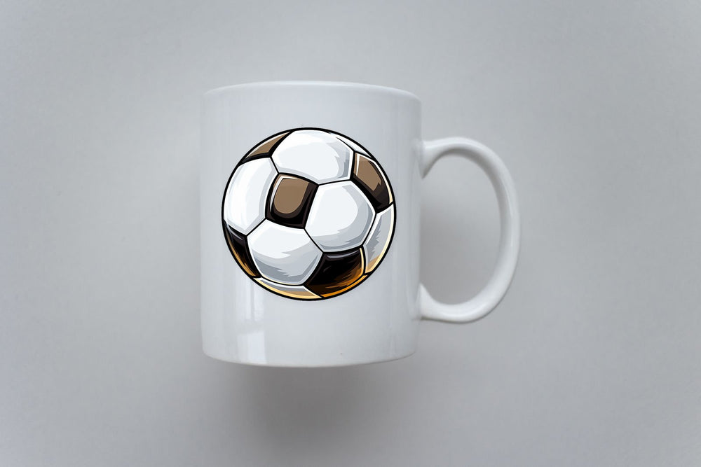 Cartoon Soccer Ball Sticker