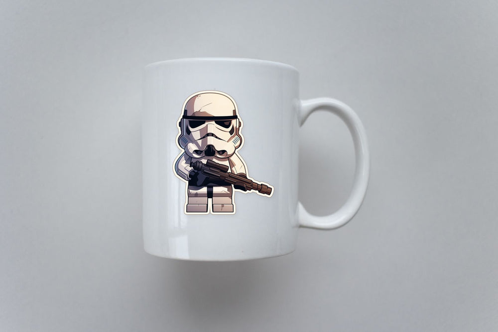 Lego Stormtrooper Star Wars Sticker
