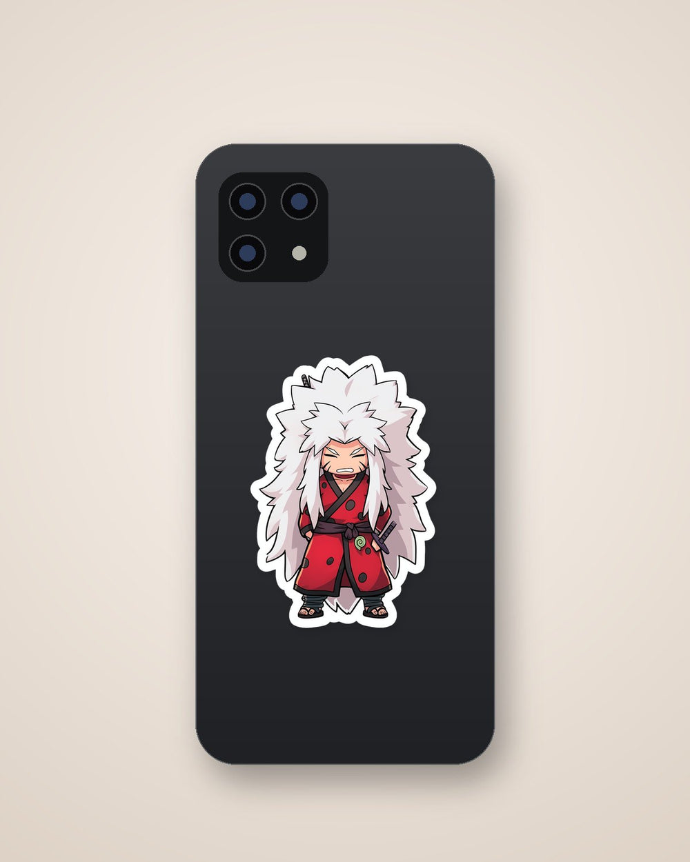 Angry Chibi Jiraiya Sticker
