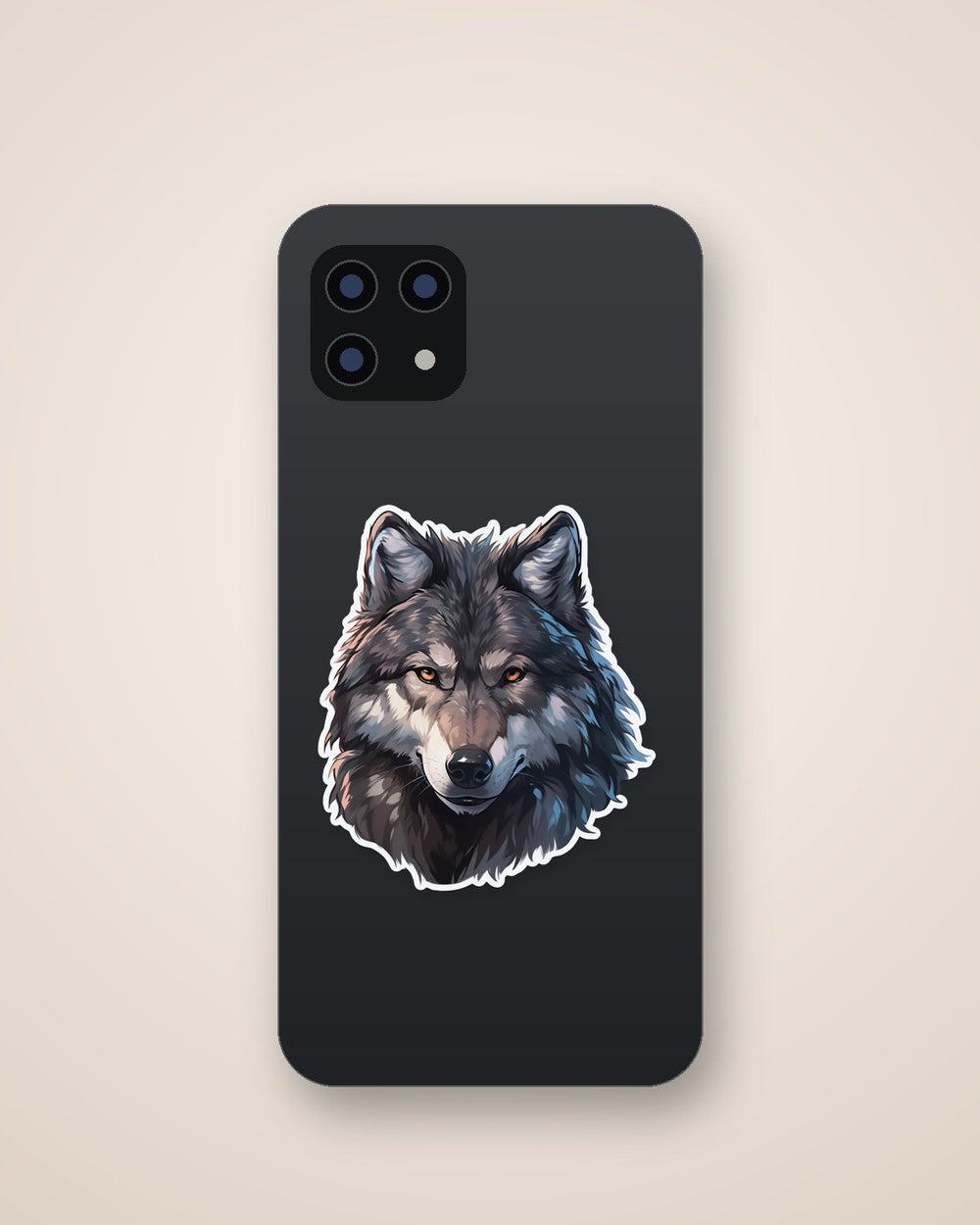 Wolf Art Sticker
