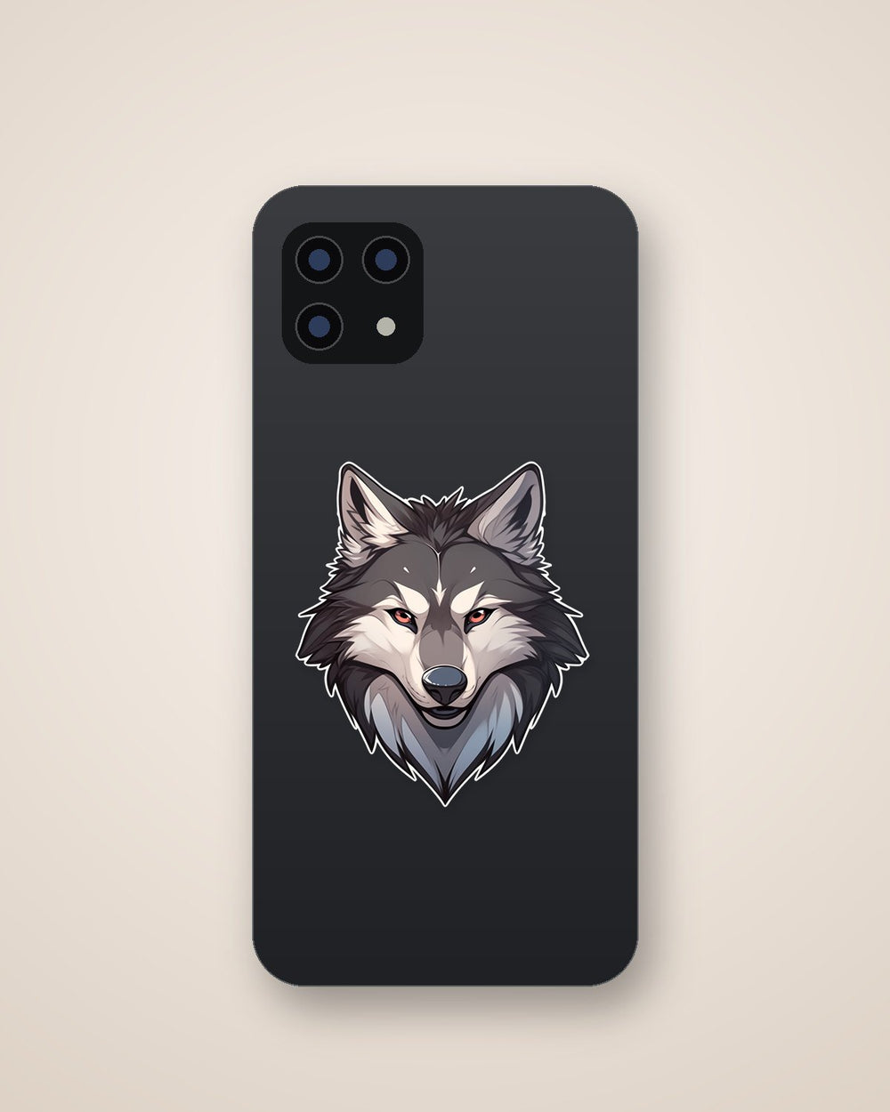 Dire Wolf Head Sticker