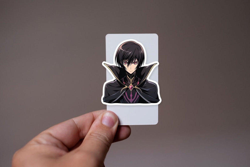 Code Geass Lelouch Lamperouge Bust Sticker