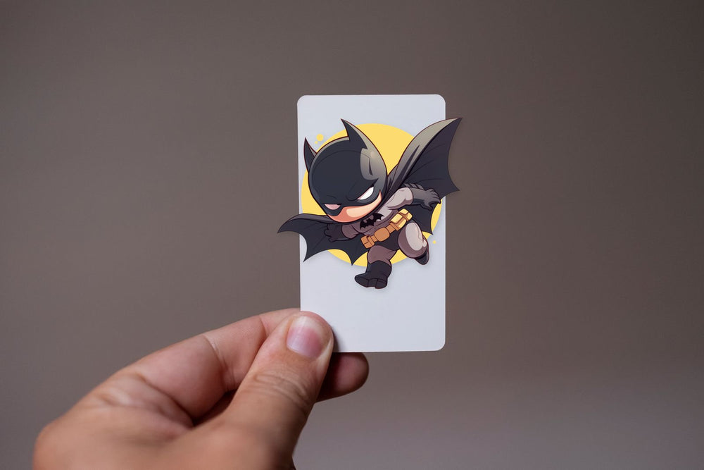 Batman Chibi Action Pose Sticker