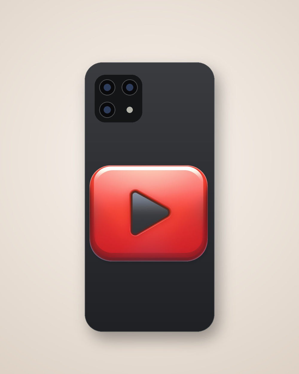 Youtube Play Button Sticker