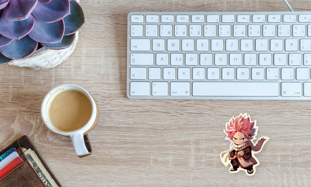 Chibi Natsu Dragneel Anime Sticker