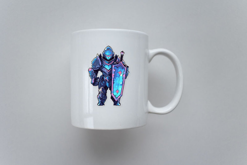 Dragon Slayer in Armor Sticker
