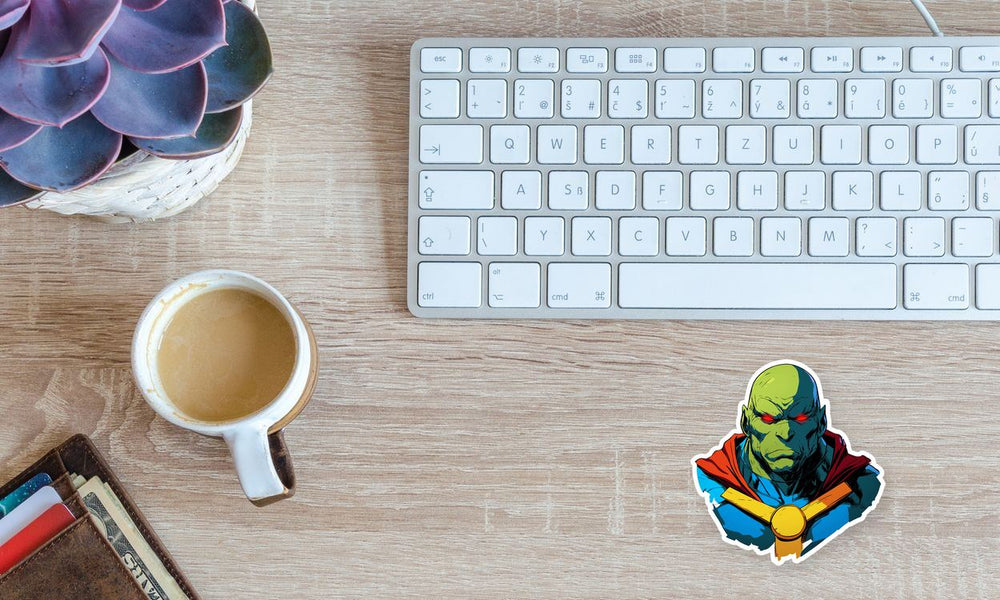 Martian Manhunter DC Comics Sticker