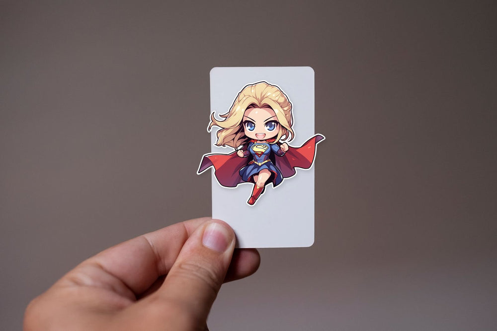 Chibi Supergirl DC Comics Sticker