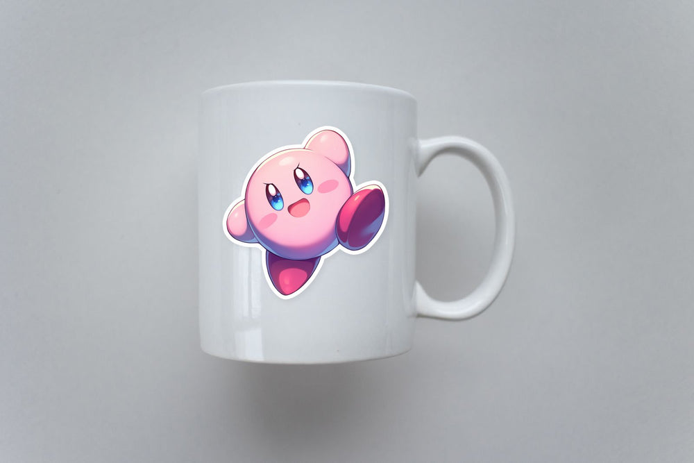Kirby Happy Dance Sticker
