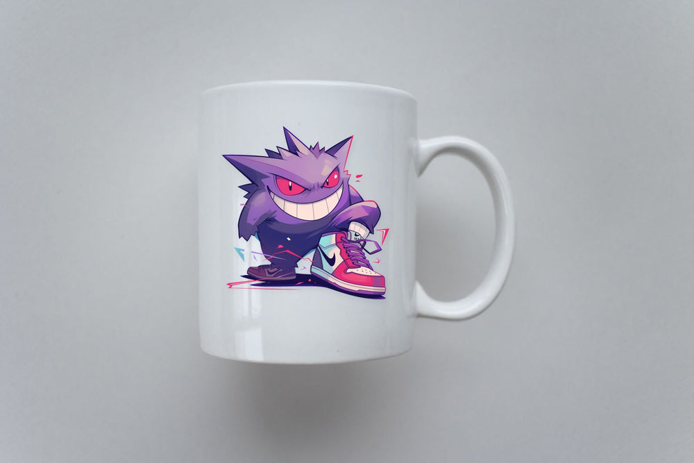 Gengar Nike Sneaker Left Sticker