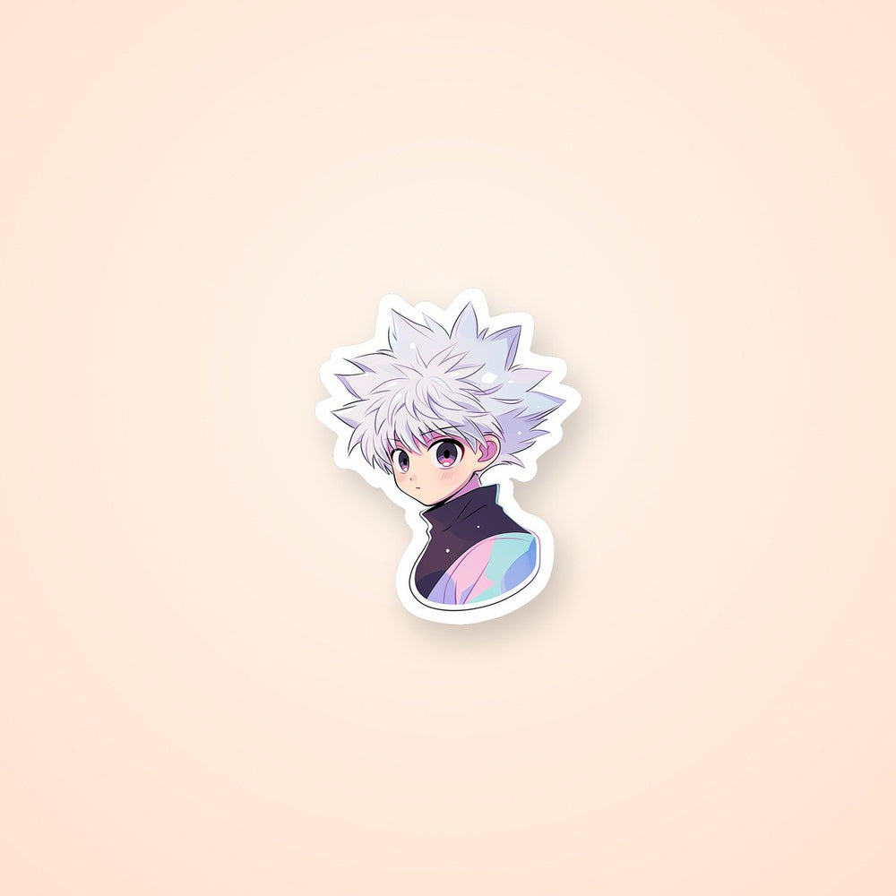 Hunter X Hunter Killua with Big Eyes Sticker