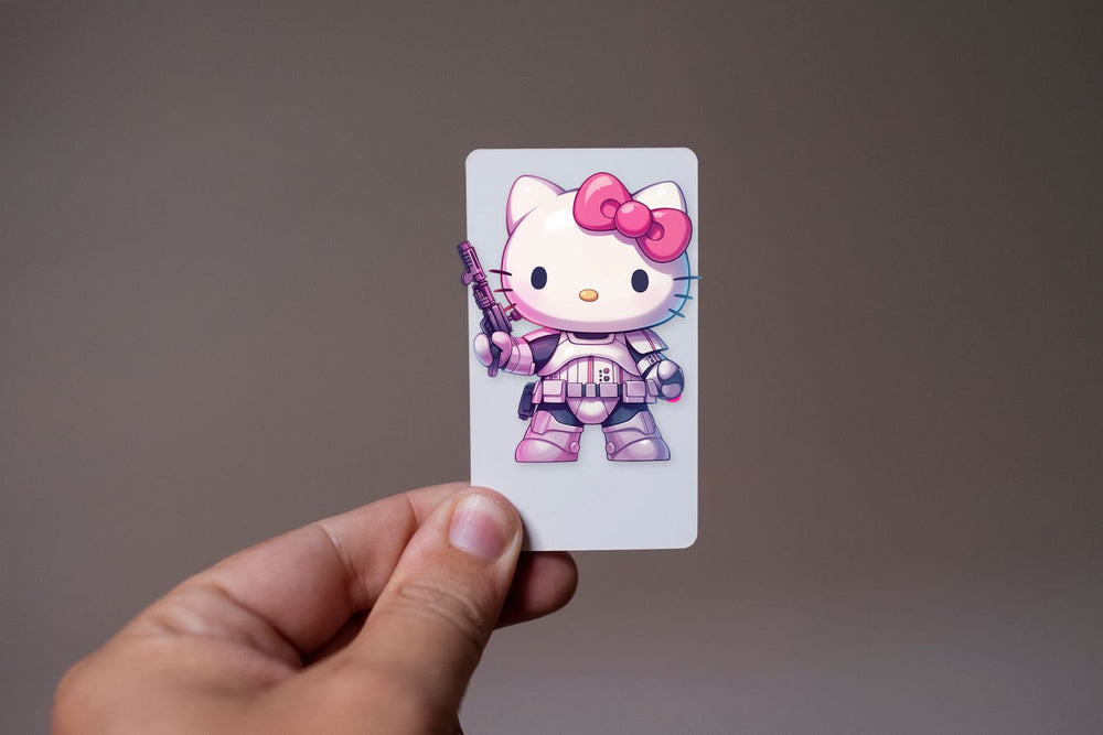 Hello Kitty Stormtrooper Star Wars Clipart Sticker