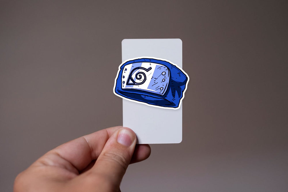 Naruto Hidden Leaf Headband Sticker