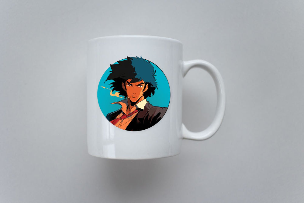 Cowboy Bebop Spike Cool Smoke Sticker
