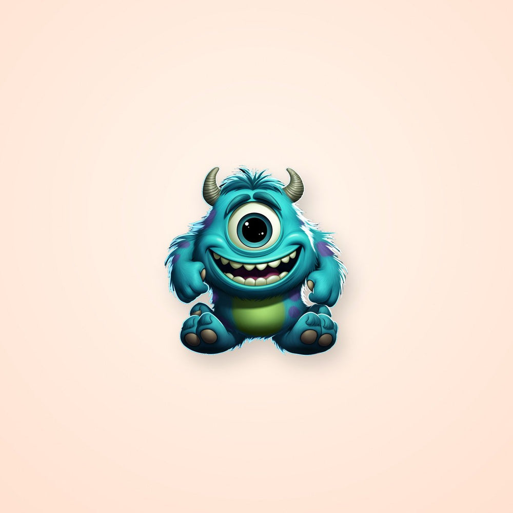 Monster Inc. James X Mike Meme Sticker