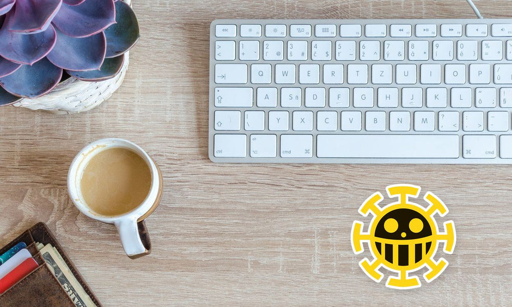 Trafalgar Law Jolly Roger One Piece Sticker