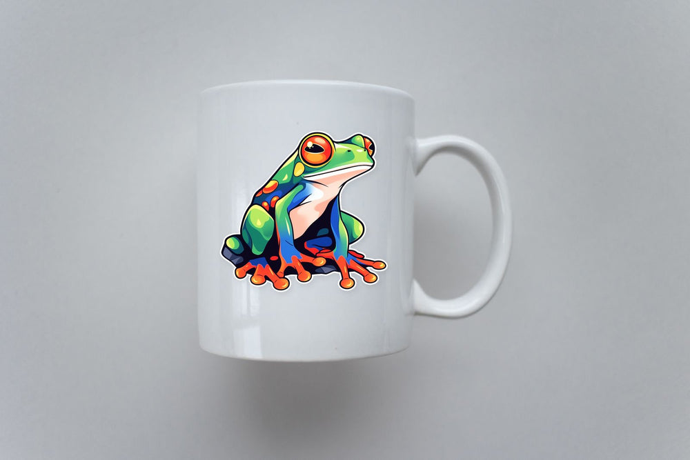 Red-Eyed Tree Frog Aesthetic Sticker