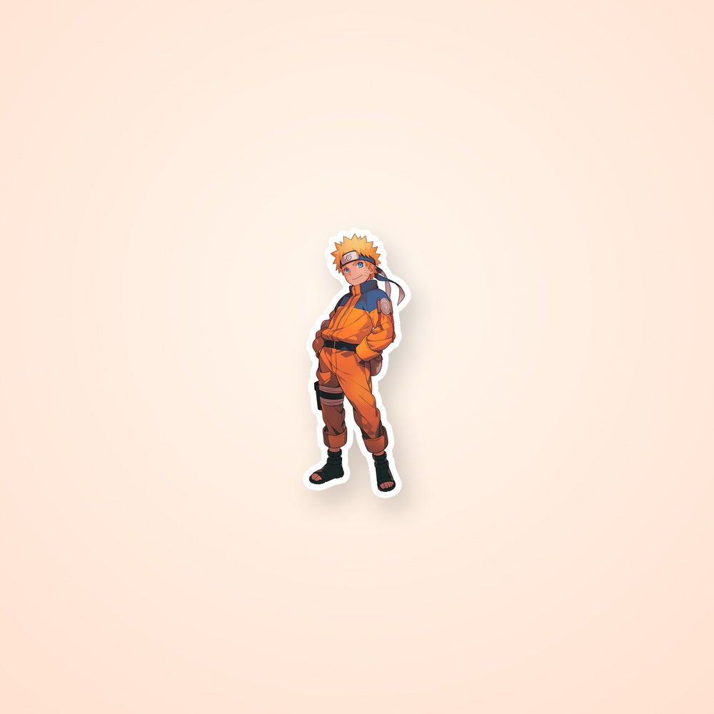 Naruto Uzumaki Expression Anime Sticker