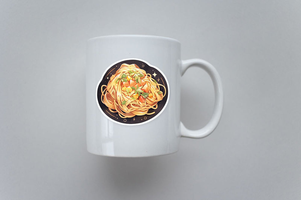 Delicious Pasta Round Sticker