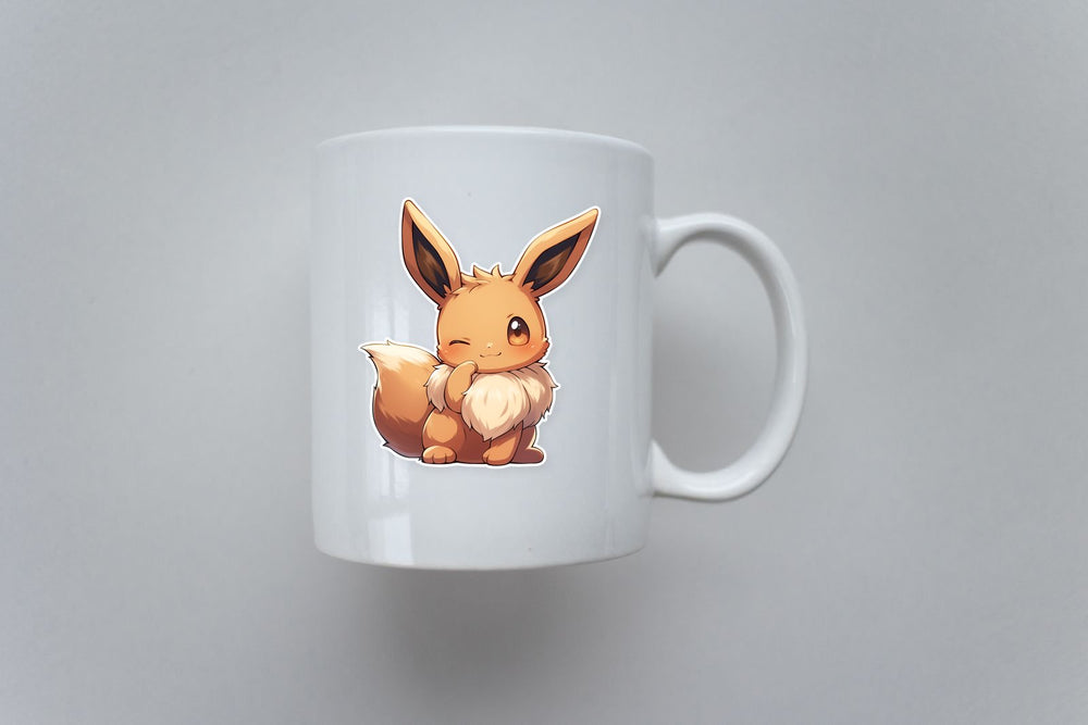 Eevee Winking Cute Sticker
