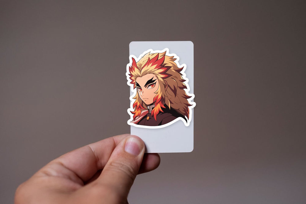Serious Kyojuro Rengoku Sticker