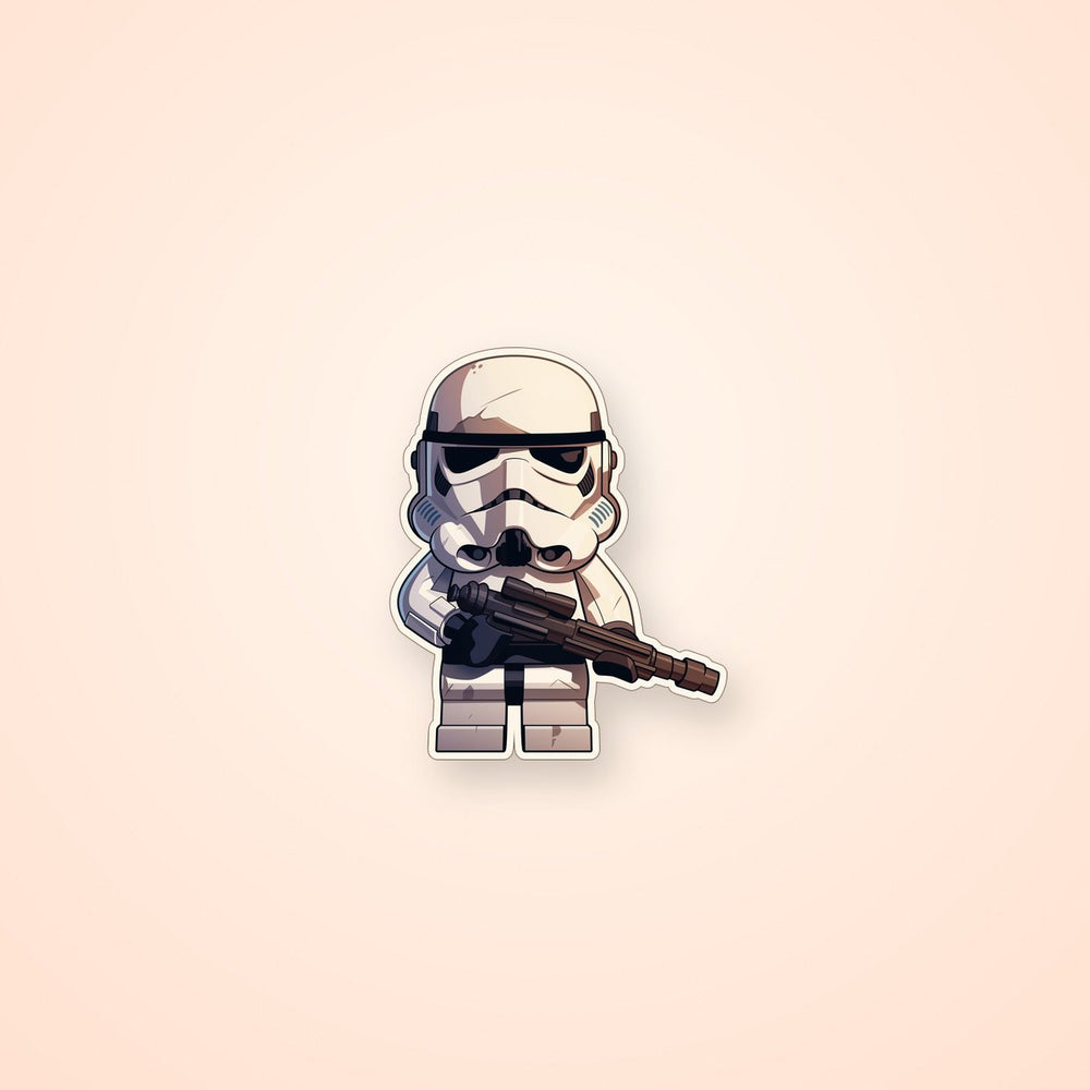 Lego Stormtrooper Star Wars Sticker