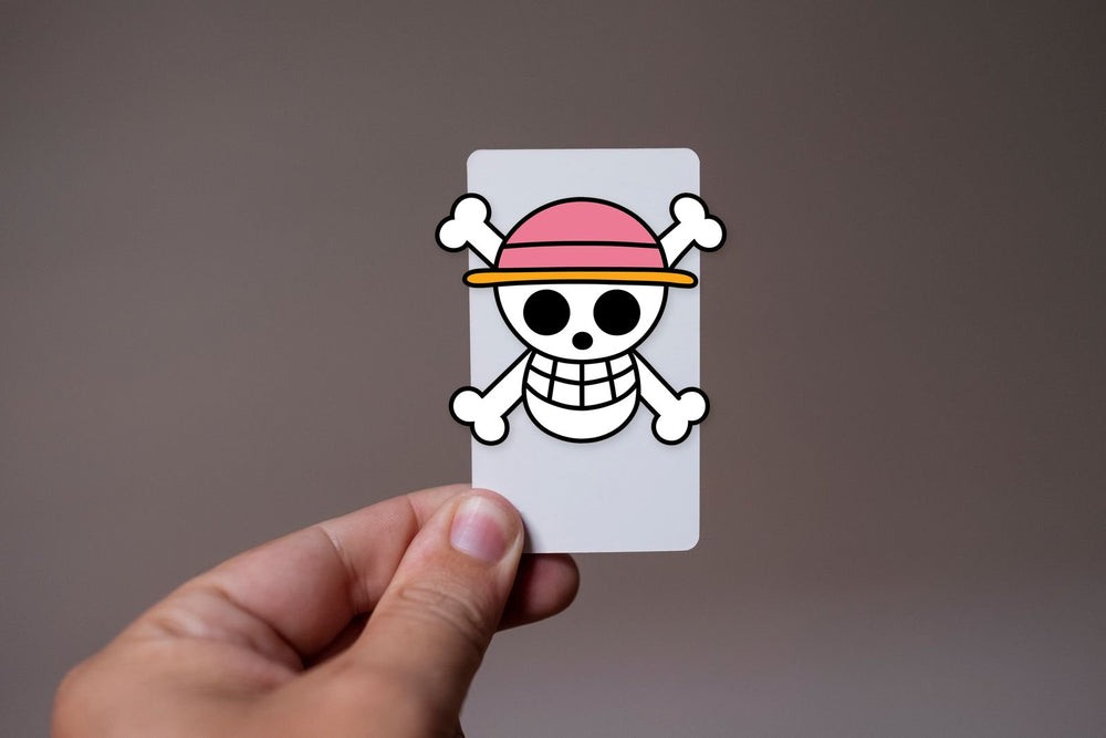 One Piece Jolly Roger Logo Sticker